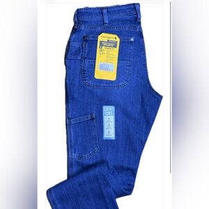 NWT Carhartt Women's Relaxed Blue Jeans Size 8